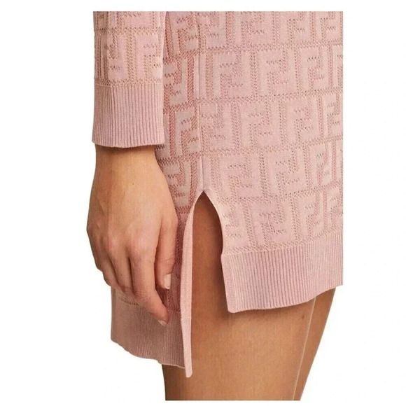 Fendi Pink Mini Dress - Picture 4 of 12